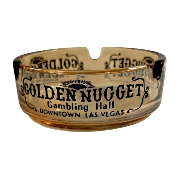 Vintage Golden Nugget Gambling Hall Las Vegas Ashtray - Picture 3 of 7
